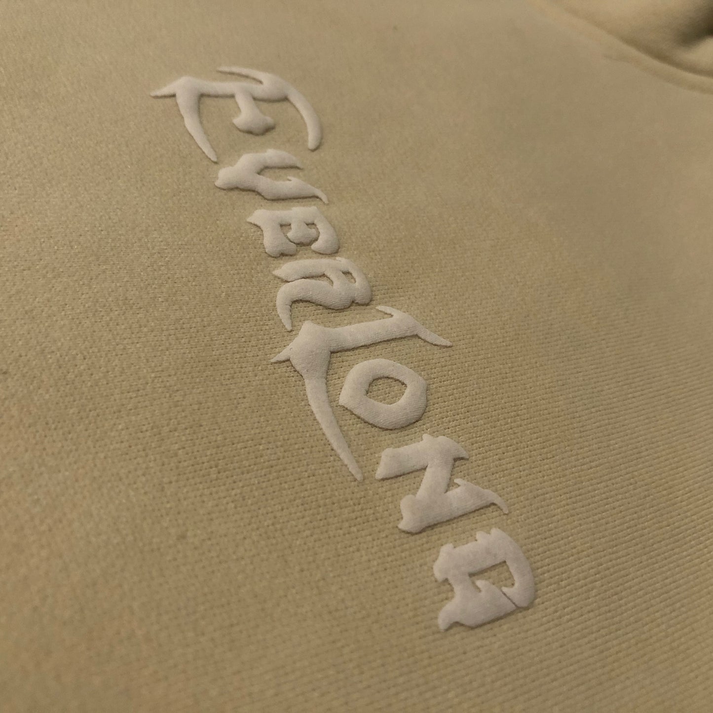 EVL Beige Oversized Hoodie