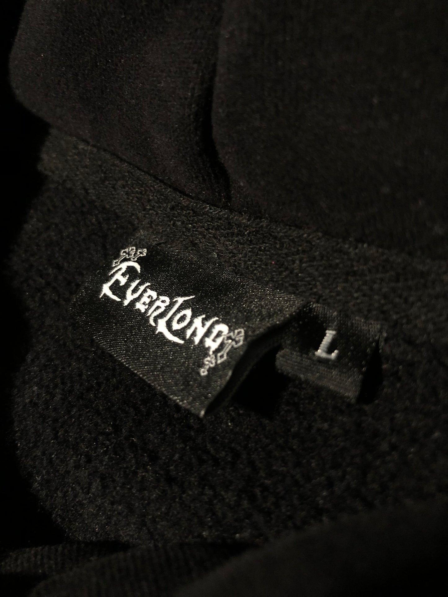 EVL Black Oversized Hoodie